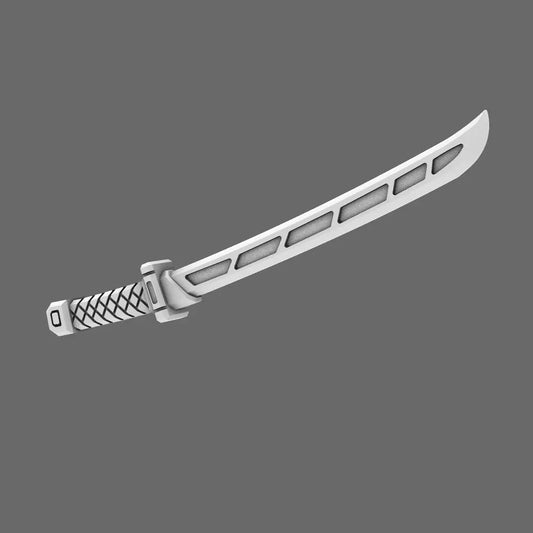 Cyber Samurai Techno Katana Type A NOHAND X 10