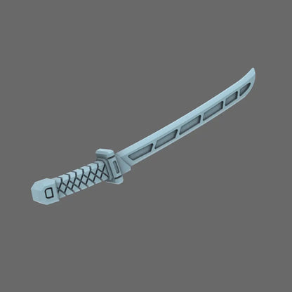 Cyber Samurai Techno Katana Type A NOHAND X 10