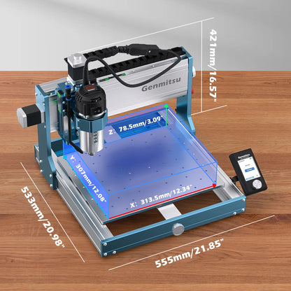 3030-PROVer Ultra Desktop CNC Router for High Precision Metalworking, with Linear Guide & Ball Screw Motion — photo 6 of 10