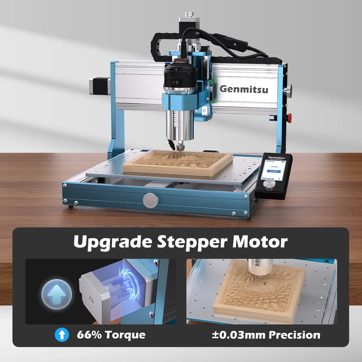 3030-PROVer Ultra Desktop CNC Router for High Precision Metalworking, with Linear Guide & Ball Screw Motion — photo 5 of 10