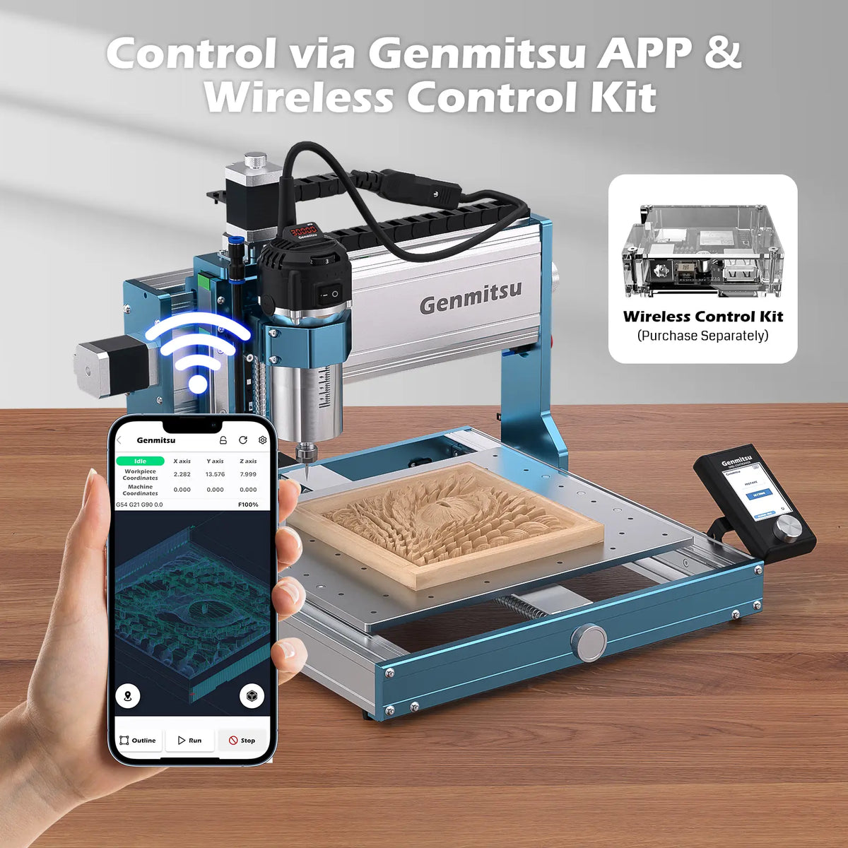 3030-PROVer Ultra Desktop CNC Router for High Precision Metalworking, with Linear Guide & Ball Screw Motion — photo 3 of 10