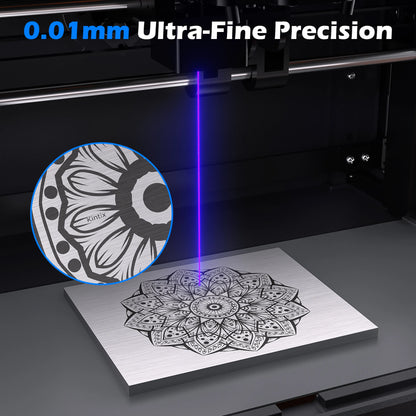 Kintix Hybrid Galvo Laser Engraver – Ultra-Fast Batch Production & Enclosed Safety — photo 4 of 8