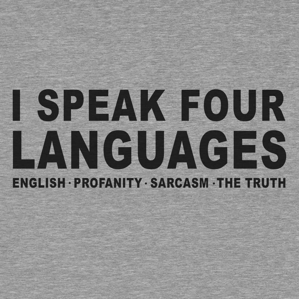 Four Languages - Safety Yellow Hi-Vis T-Shirt — photo 3 of 3