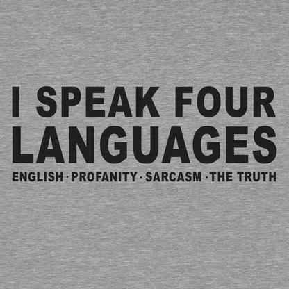 Four Languages - Safety Yellow Hi-Vis T-Shirt — photo 3 of 3