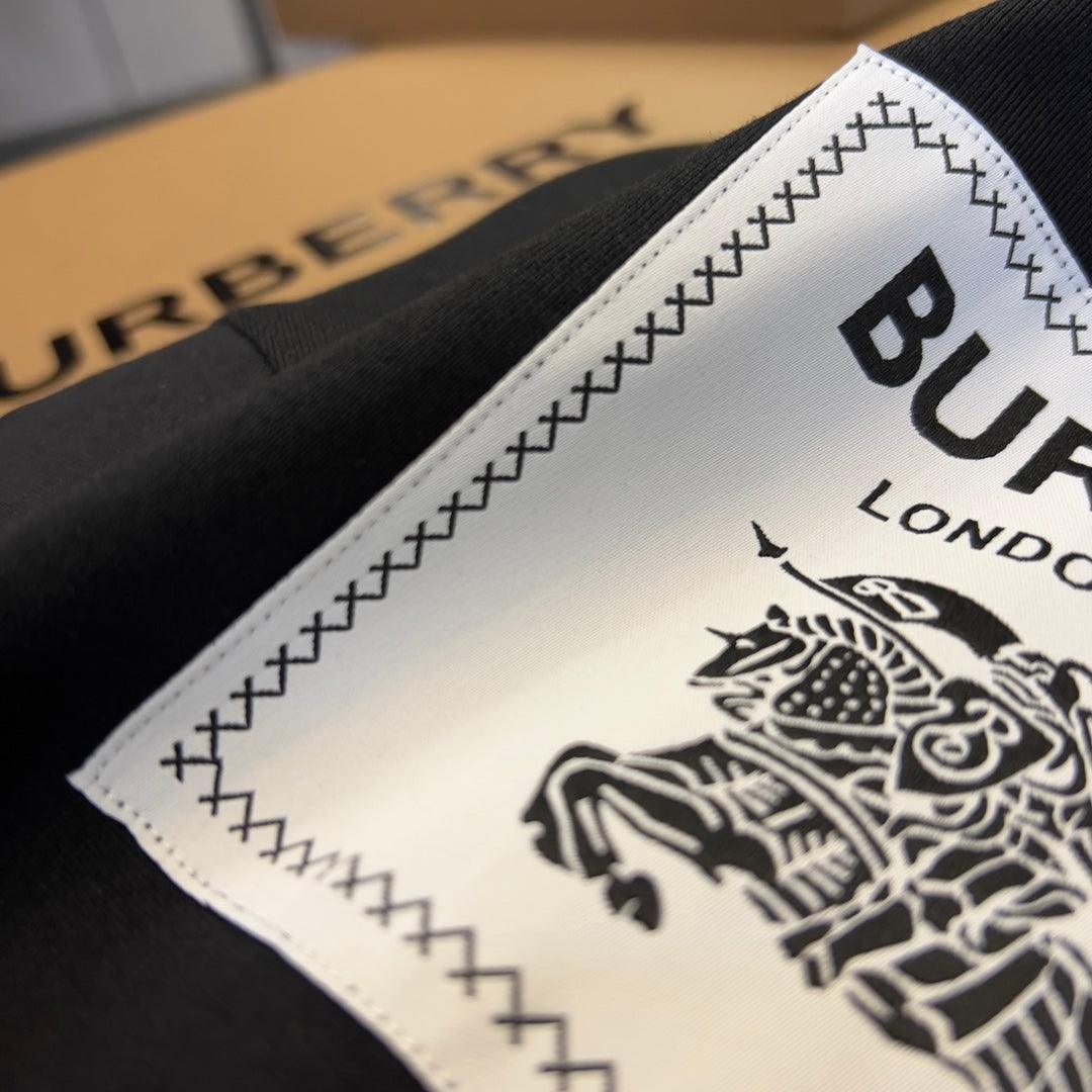 Burberry T-Shirt Without Collar 'Black'