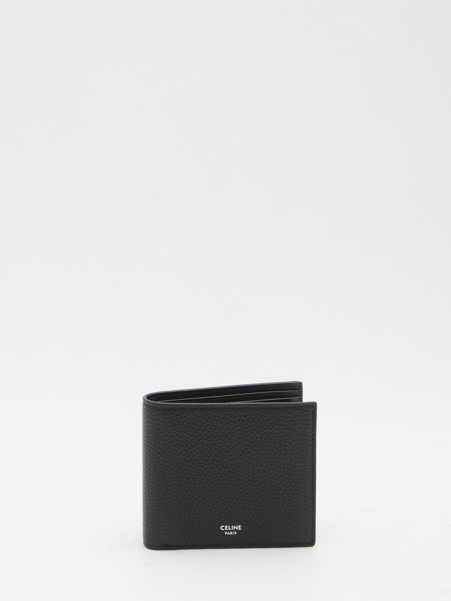 CELINE Mini Leather Bi-Fold Wallet