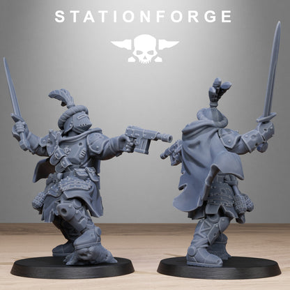 Bloodwardens de RoyalGuard impresos en 3D por StationForge Miniatures