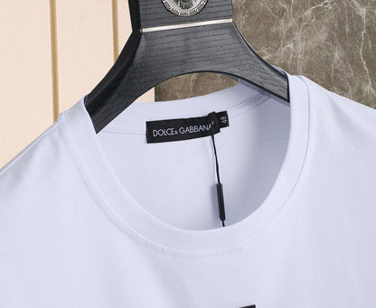 Dolce & Gabbana T-Shirt Without Collar 'White'