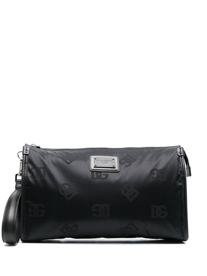 Dolce & Gabbana Logo Nylon Pouch