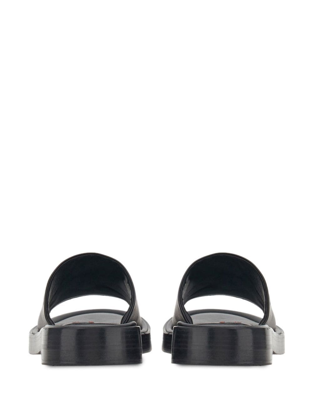 Ferragamo Leather Flat Sandals