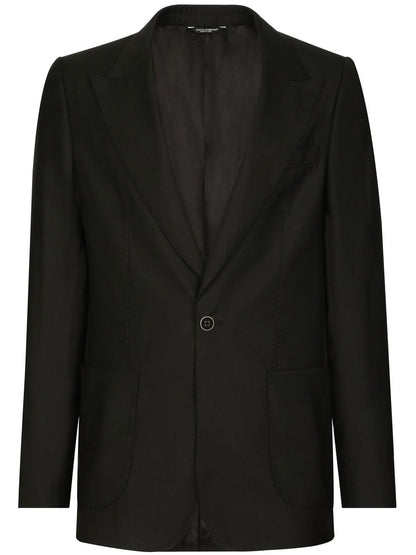Dolce & Gabbana Single Breasted Blazer Jacket