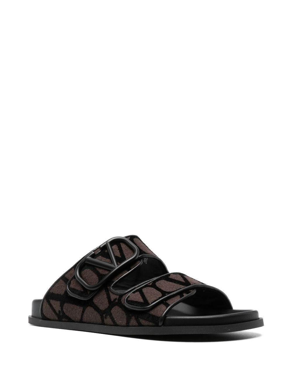Valentino Garavani V Logo Toile Iconographe Sandals