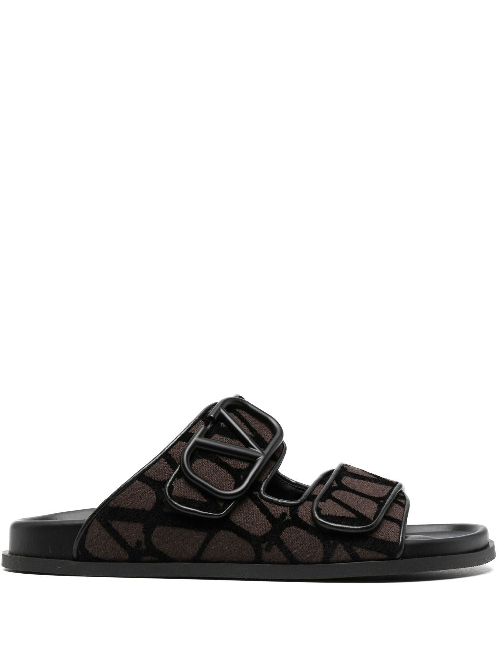 Valentino Garavani V Logo Toile Iconographe Sandals