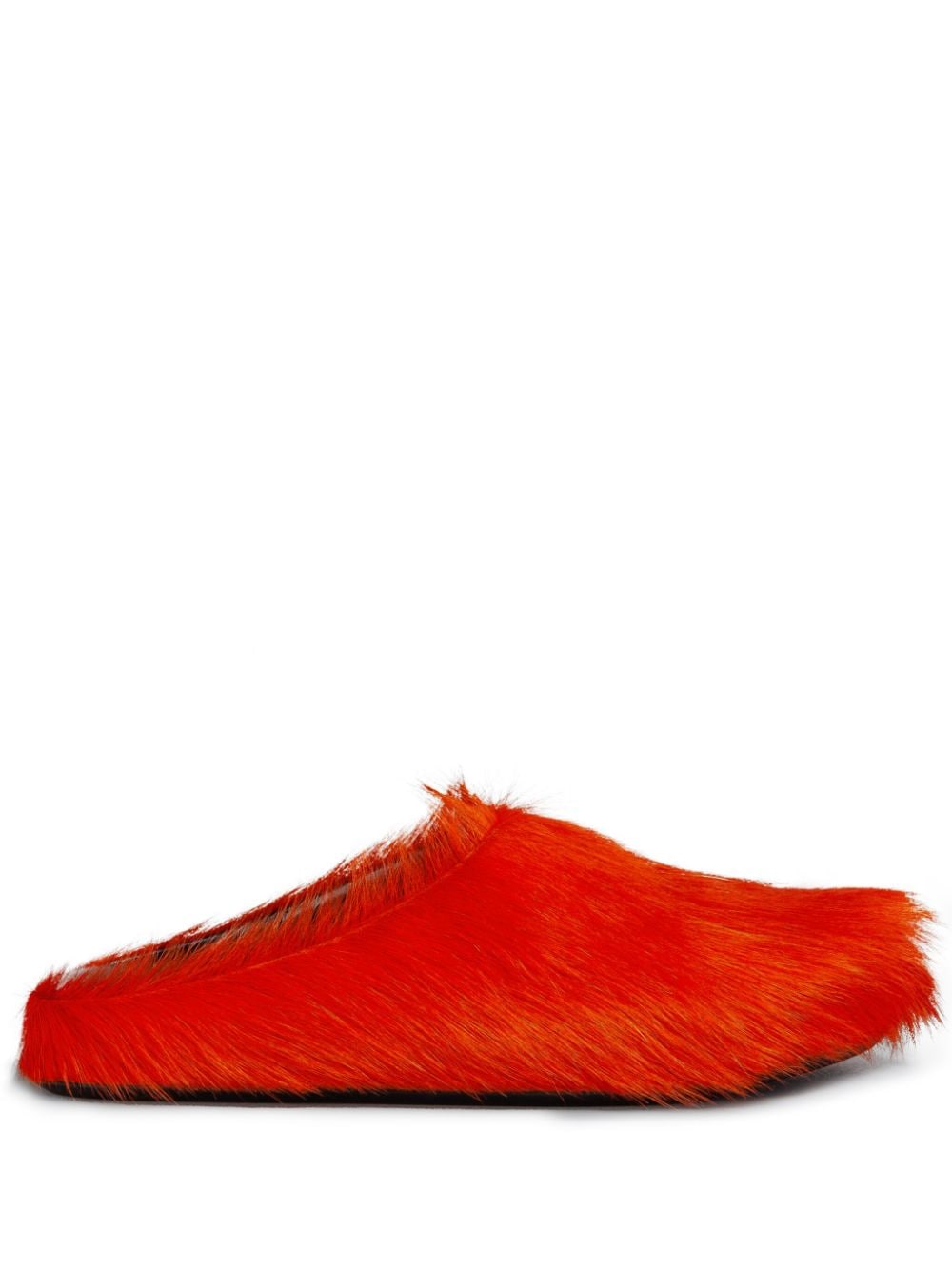 Marni Fussbett Faux Fur Slippers