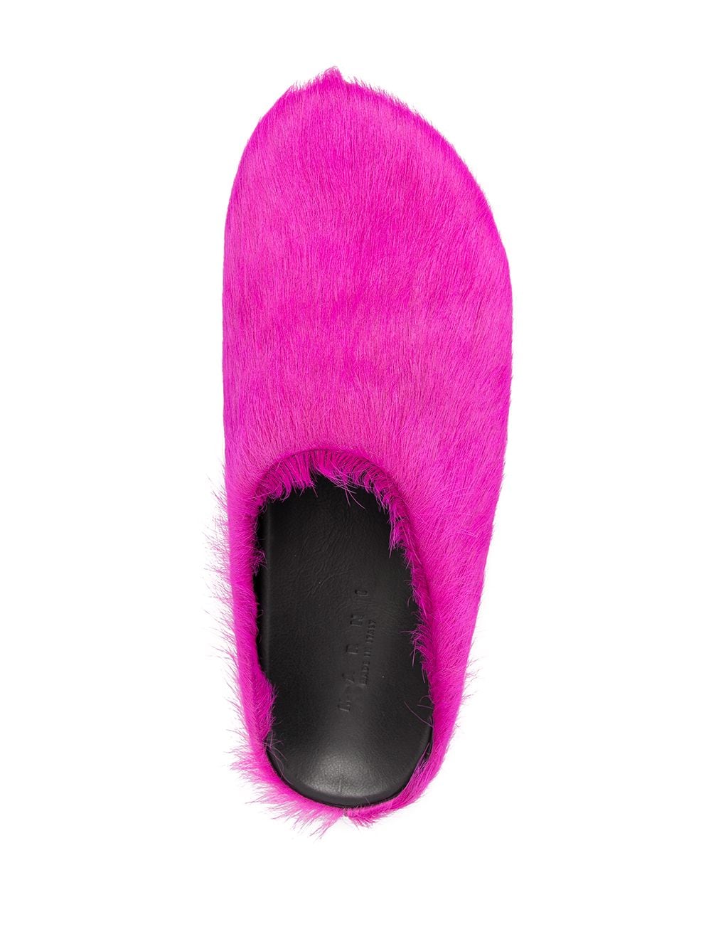 Marni Fussbett Faux Fur Slippers