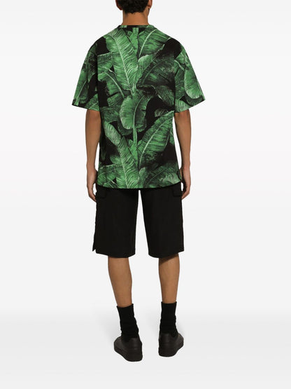 Dolce & Gabbana Linen Cargo Shorts