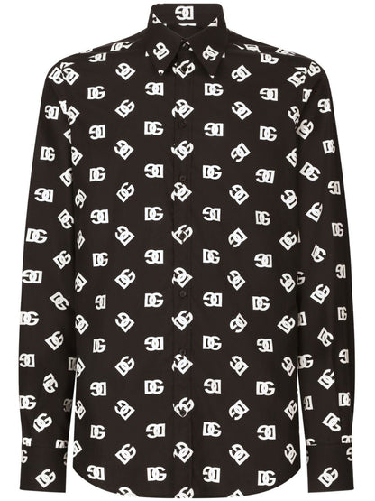 Dolce & Gabbana Allover Logo Shirt