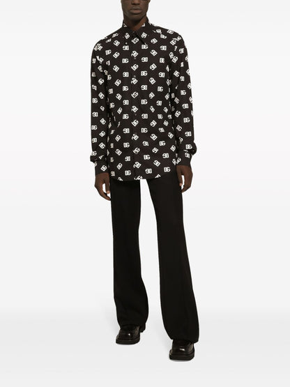Dolce & Gabbana Allover Logo Shirt