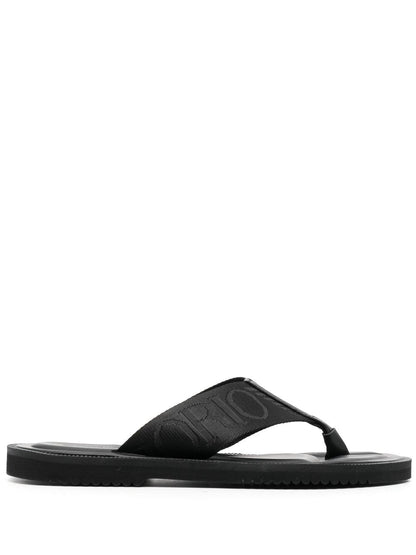E 'Clat Logo Thong Sandals
