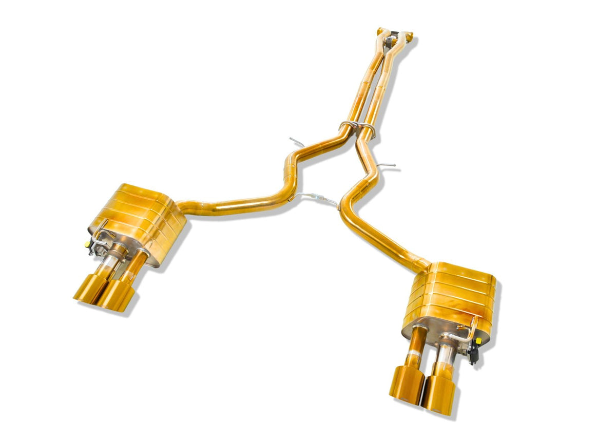 Porsche 971 Panamera Turbo / GTS Valvetronic Exhaust System - Yonristic Performance — photo 8 of 10