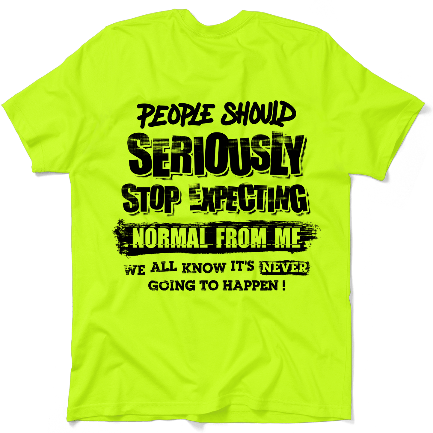 Should Stop Expecting - Safety Yellow Shirts — photo 1 of 3