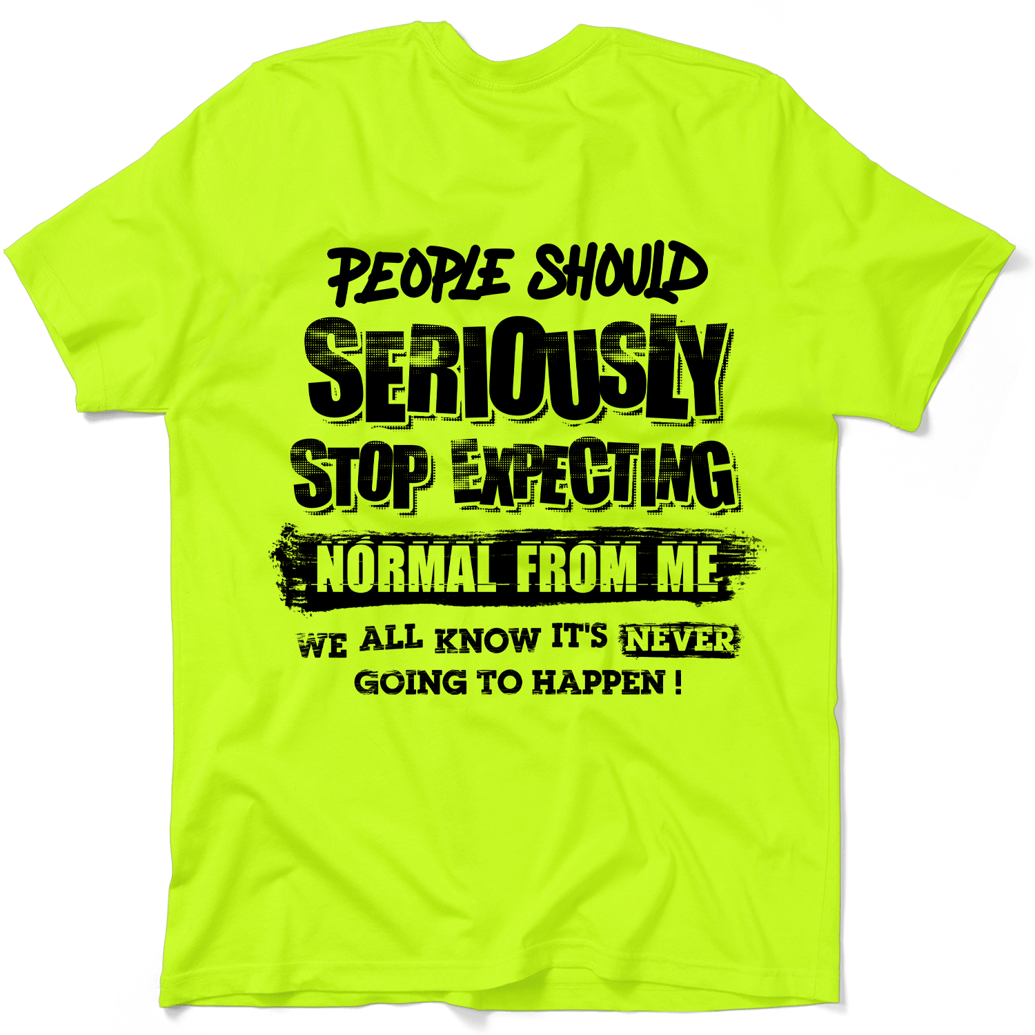 Should Stop Expecting - Safety Yellow Shirts — photo 1 of 3