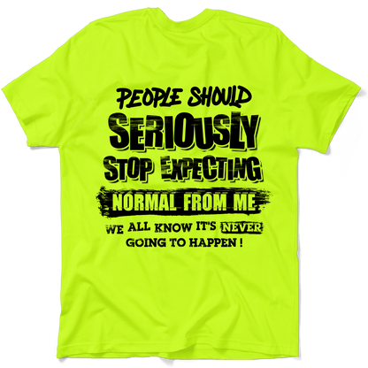 Should Stop Expecting - Safety Yellow Shirts — photo 1 of 3