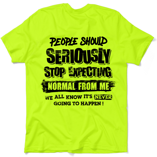 Should Stop Expecting - Safety Yellow Shirts — photo 1 of 3