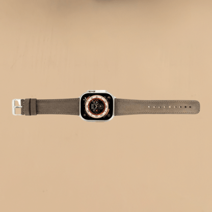 Apple Watch Brown Leather Strap - Boston