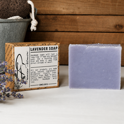 SOAP BAR - LAVENDER — photo 3 of 5