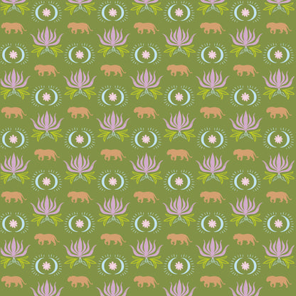 Moon Tiger Double-Sided Mahjong Mat