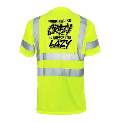 Crazy - Reflective Safety T-Shirt — photo 1 of 2