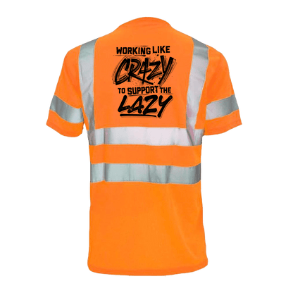 Crazy - Reflective Safety T-Shirt — photo 2 of 2