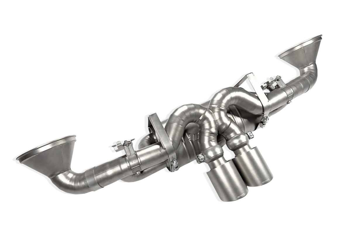 Porsche 992 GT3 / GT3 RS Titanium Exhaust System VANTA Edition - Yonristic Performance