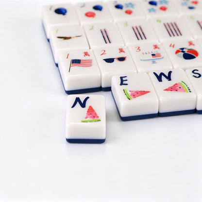 Summer Fun Mahjong Tiles