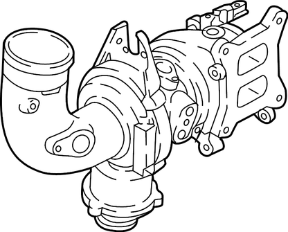 DAS MOTOR HAUS 06L145874E TURBOCHARGER 2.0L EA888 AUDI VW 2017-2024