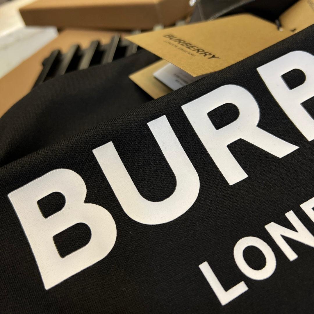 Burberry T-Shirt Without Collar 'Black & White'
