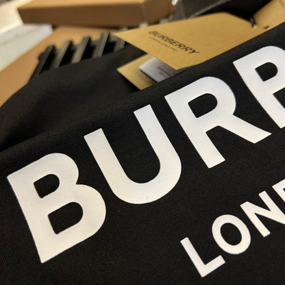 Burberry T-Shirt Without Collar 'Black & White'