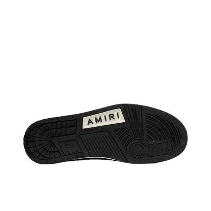 AMIRI Skel Top High 'White Black'