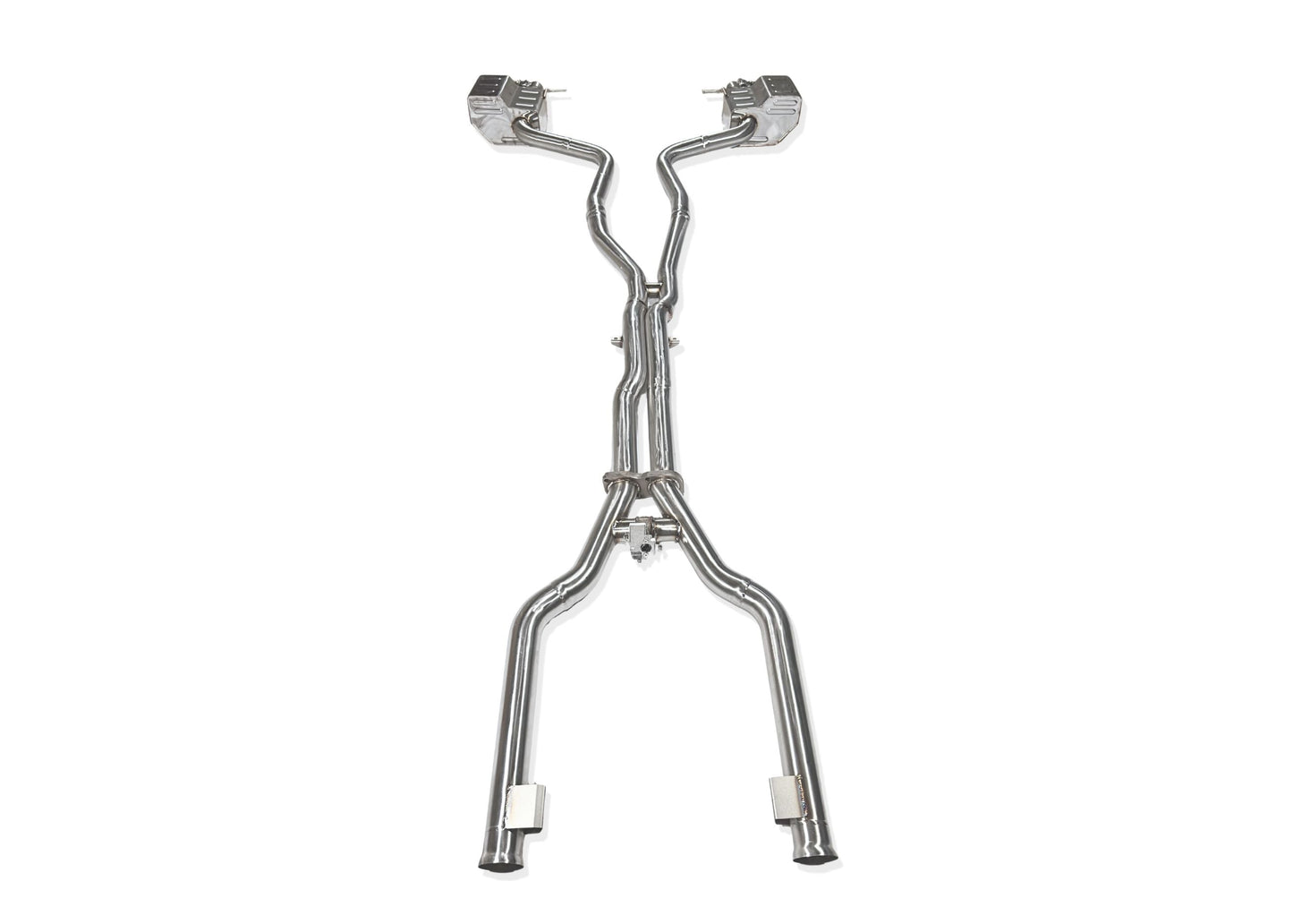 Mercedes-Benz W205 C63 / C63S Racing Valved Exhaust System — photo 6 of 10