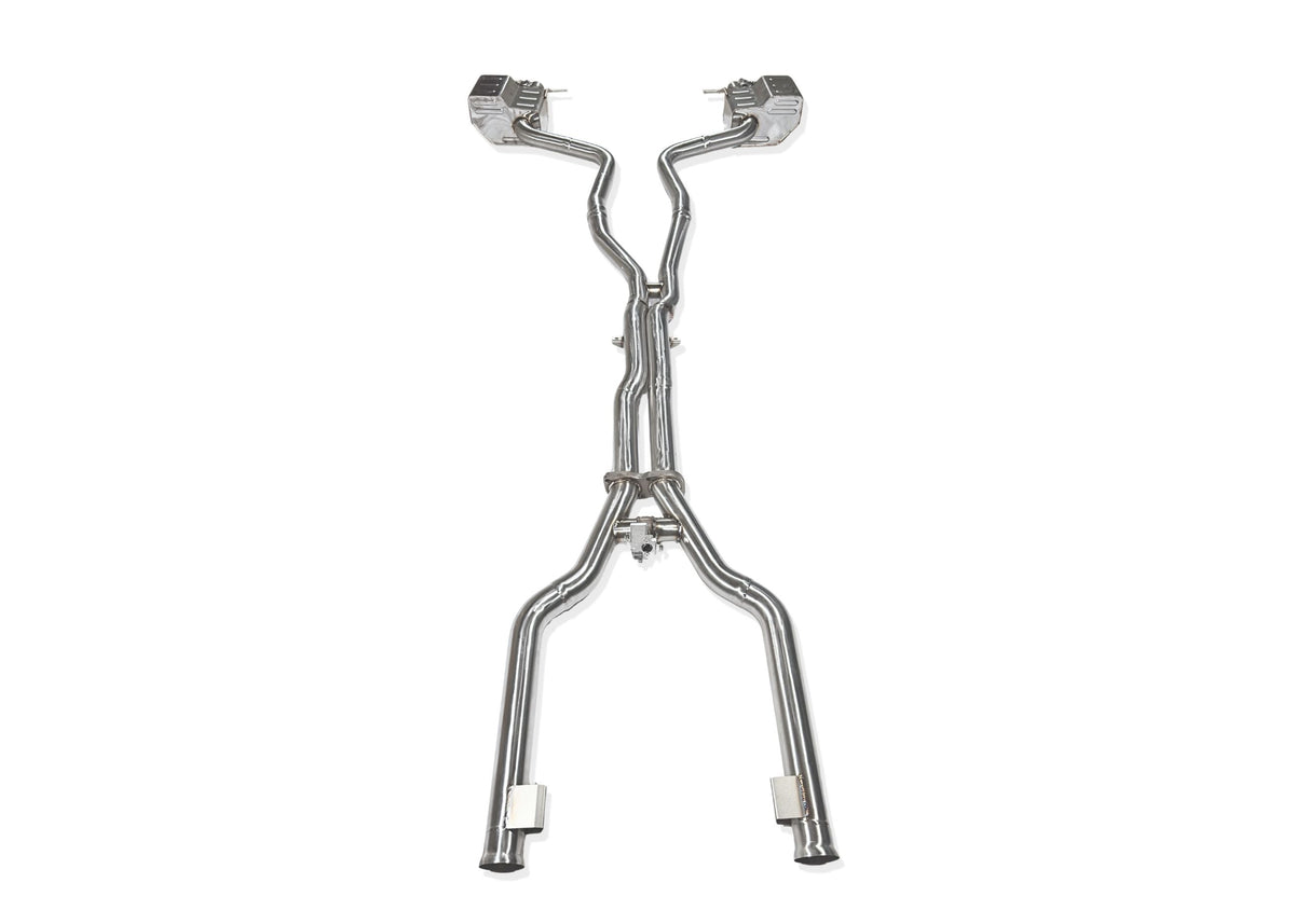 Mercedes-Benz W205 C63 / C63S Racing Valved Exhaust System — photo 6 of 10