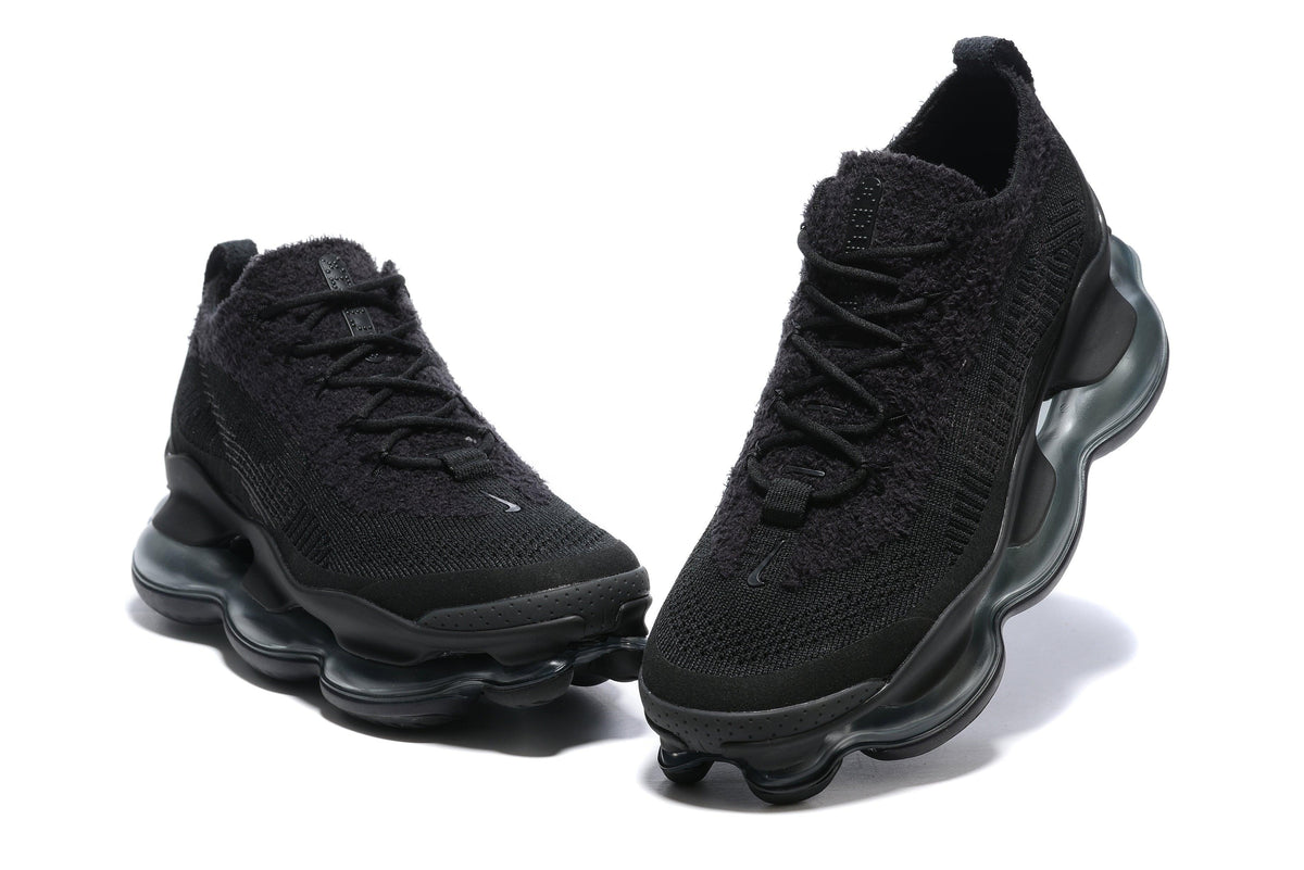 Nike Air Max Scorpion Triple Black - Women's Futuristic Sneakers