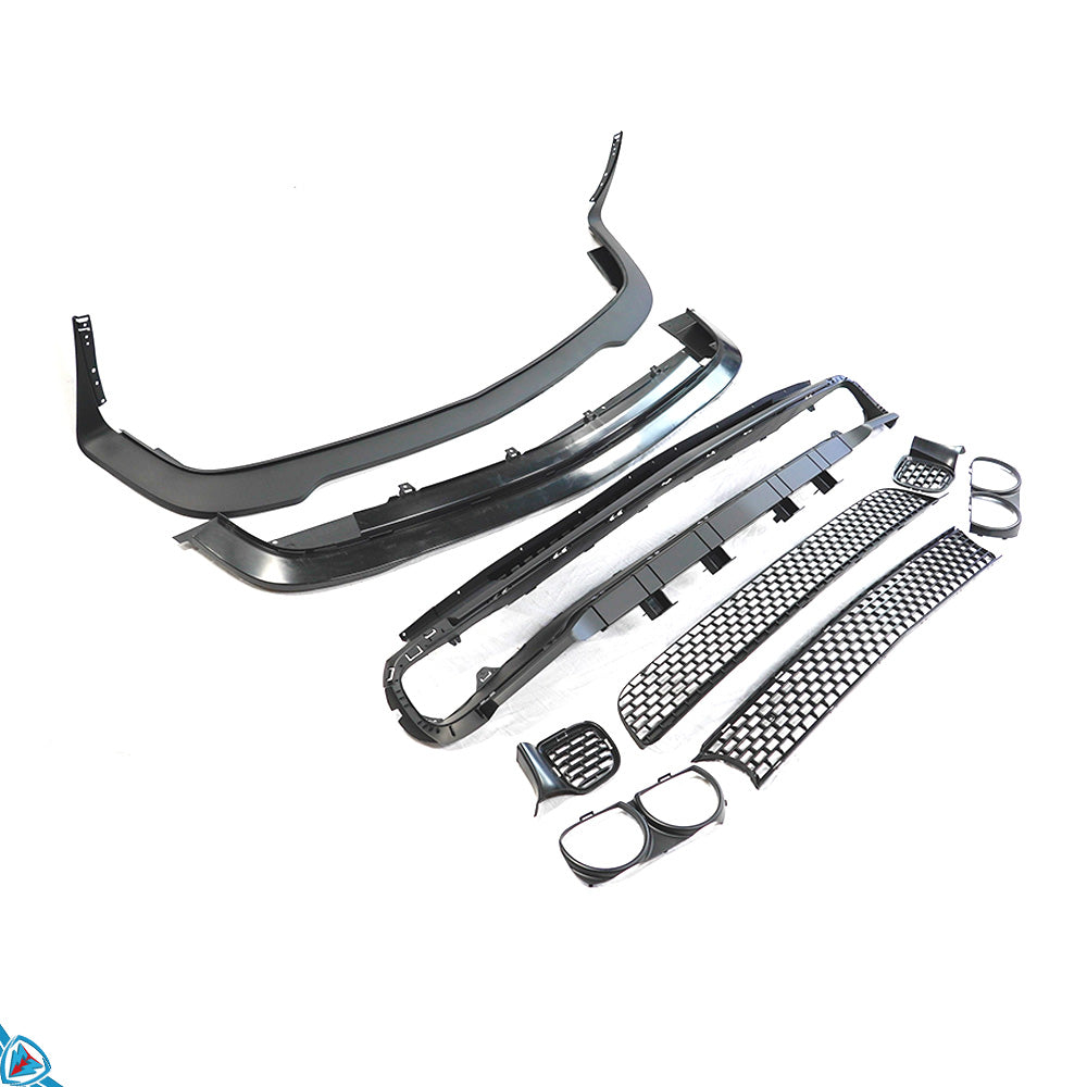 2015-2023 Dodge Challenger (MK3) SRT Hellcat Style Polypropylene Front Bumper Conversion Kit | E3Tuning — photo 6 of 10