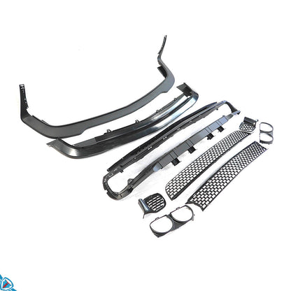 2015-2023 Dodge Challenger (MK3) SRT Hellcat Style Polypropylene Front Bumper Conversion Kit | E3Tuning — photo 6 of 10