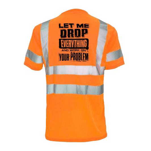Drop everything- Reflective Safety T-Shirt — photo 2 of 2