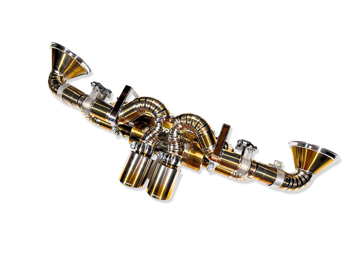 Porsche 992 GT3 / GT3 RS Titanium Exhaust System VANTA Edition - Yonristic Performance — photo 9 of 10