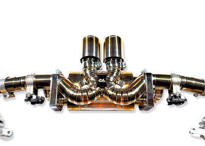 Porsche 992 GT3 / GT3 RS Titanium Exhaust System VANTA Edition - Yonristic Performance