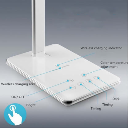 Foldable Wireless Charging LED Desk Lamp with Eye Protection