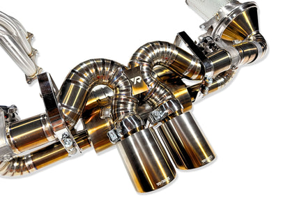 Porsche 992 GT3 / GT3 RS Titanium Exhaust System VANTA Edition - Yonristic Performance — photo 7 of 10