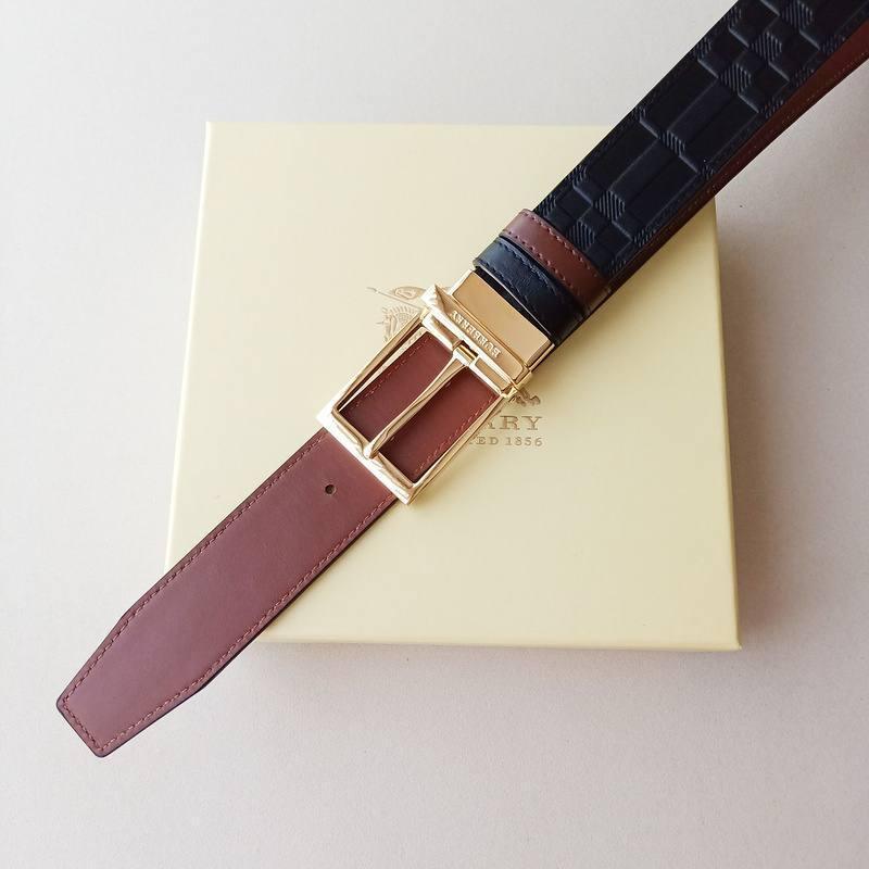 Burberry Leather Vintage Belt 'Black'